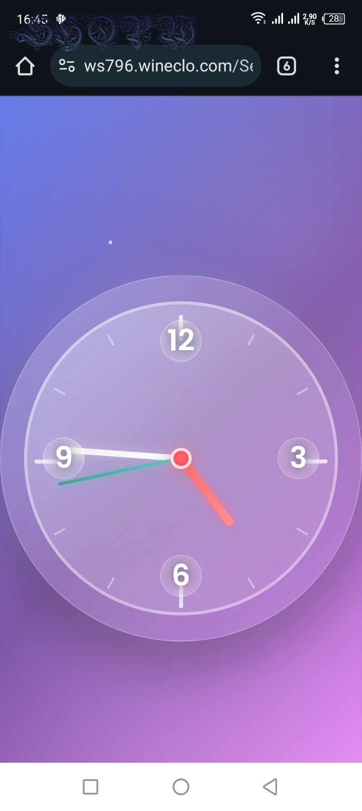 Time web UI